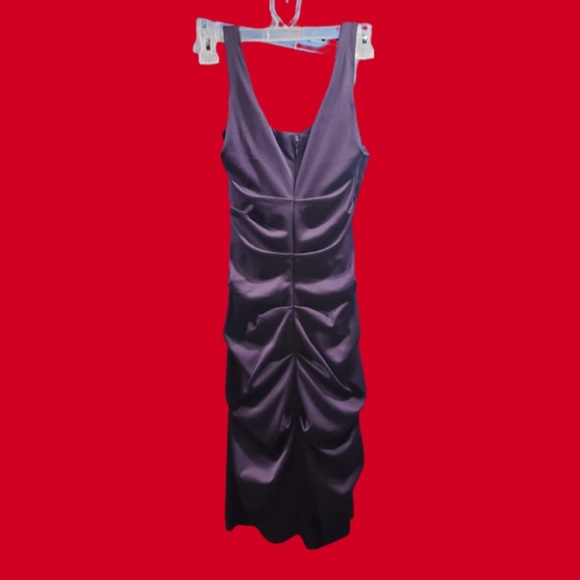 Purple Formal Cocktail Dress - Picture 3 of 8